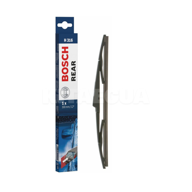 Щетка стеклоочистителя заднего стекла 300мм гибридная Bosch (3 397 015 103) - Kitaec.ua Щетка стеклоочистителя заднего стекла 300мм гибридная Bosch (3 397 015 103)