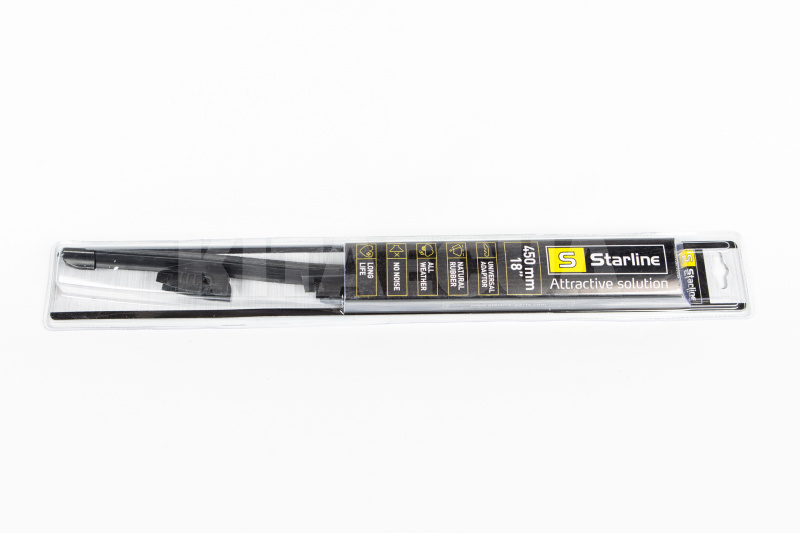 Щётка стеклоочистителя бескаркасная 450 мм STARLINE (S ST SR45PS1) - 3