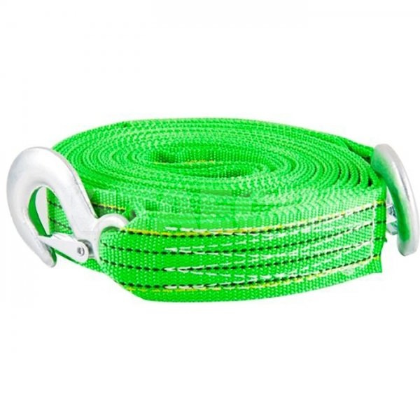 Трос буксировочный зеленый с крюком 4.5т 5м Winso (134550)