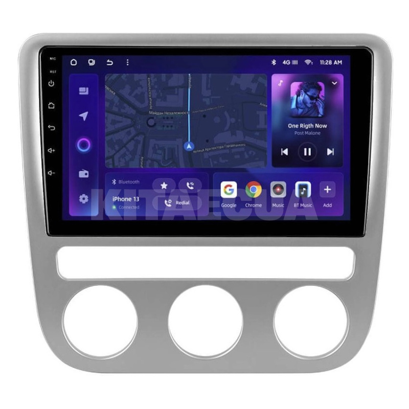 Штатна магнітола MOSS M3 4+32 ГБ 9" Volkswagen Scirocco 3 Mk3 2008-2014 (F5) AMS (50762)