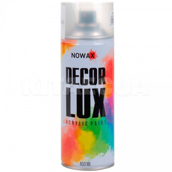 Лак акриловый 0.4л однокомпонентный бесцветный Decor Lux NOWAX (NX48015-NOWAX)