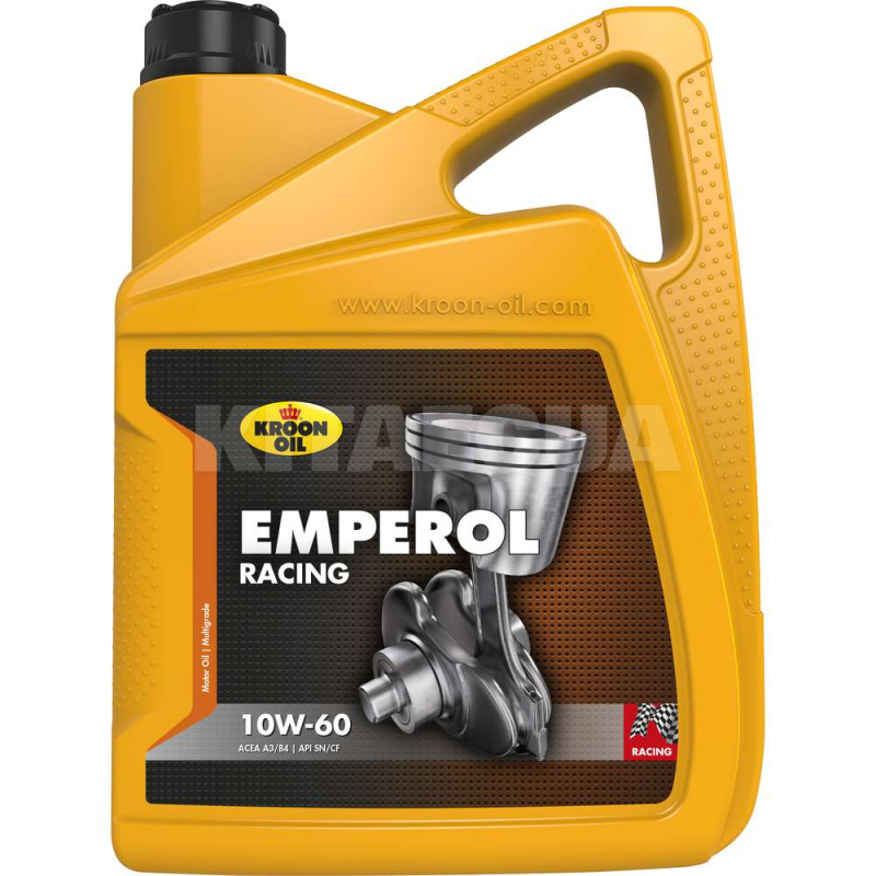 Масло моторное синтетическое 5л 10W-60 EMPEROL RACING KROON OIL (KL 34347)