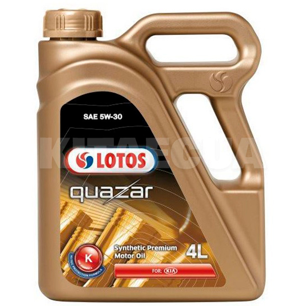 Масло моторне синтетичне 4л 5W-30 QUAZAR K LOTOS (WF-K402R10-0H0)
