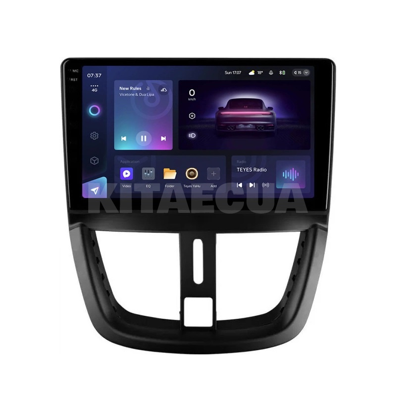 Штатна магнітола CC3 2k 4+32Gb 9" Peugeot 207 2006-2015 Teyes (36390)