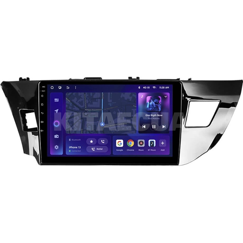 Штатная магнитола MOSS M2 4+32 Gb 10" Toyota Corolla 11 2012-2016 (A) AMS (49711)