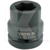 Головка торцевая ударная 6-гранная 27 мм 1" 59 мм YATO (YT-1183)