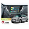 Штатна магнітола X9464 4+64 ГБ 9" Hyundai Solaris 2 2017-2020 (B) SIGMA4car (33424)