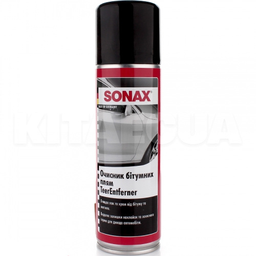 Очищувач бітумних плям 300мл "антибітум" Sonax (334200)