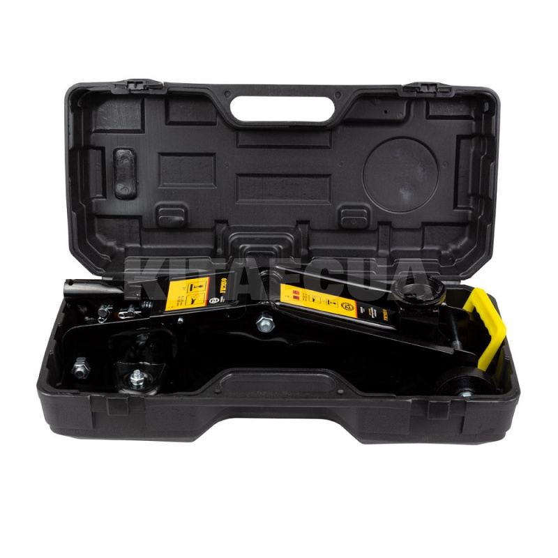 Домкрат гидравлический подкатной до 2т (135-330мм) в кейсе SIGMA (6103921) - 4