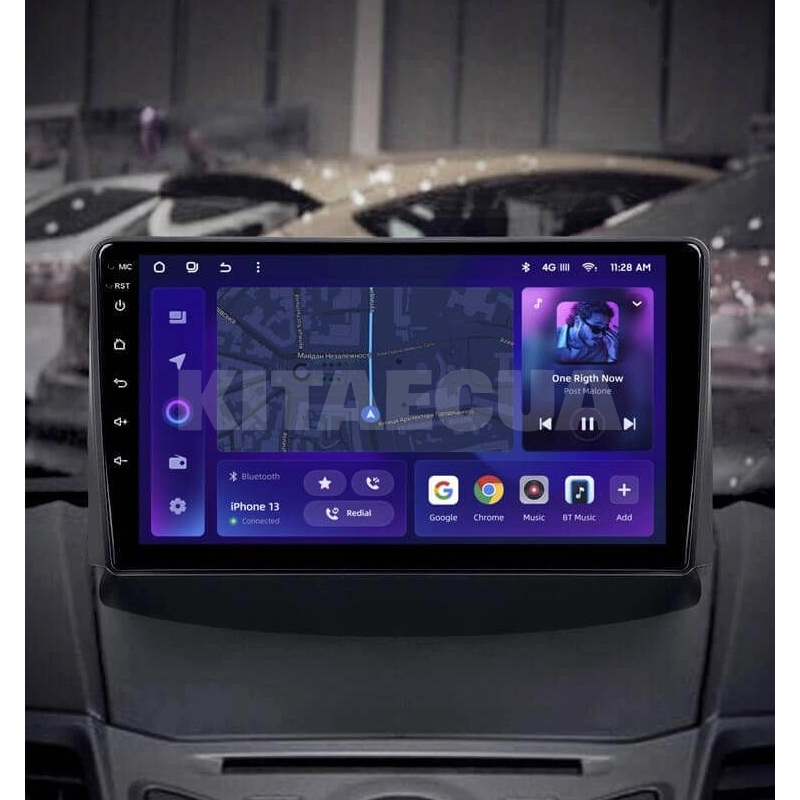 Штатна магнітола MOSS M2 4+32 Gb 9" Ford Fiesta Mk 6 2009-2018 (F1 A) AMS (49044) - 2