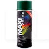 Краска-эмаль темно-зеленая 400мл универсальная декоративная MAXI COLOR (MX6005)