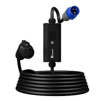 Зарядка для электромобиля GB/T AC 7.4 кВт 32А 1-фаза (EVEUS) Svartex