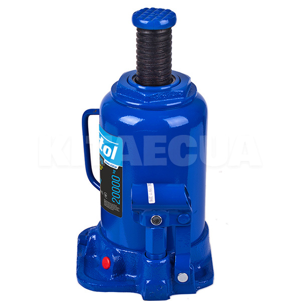 Домкрат гидравлический бутылочный до 20т (217мм-407мм) телескопический IronHAND (IH-317407D) - 6