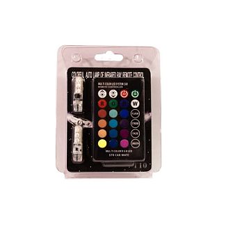 LED лампа для авто T10 W5W 12V с пультом (комплект) AllLight