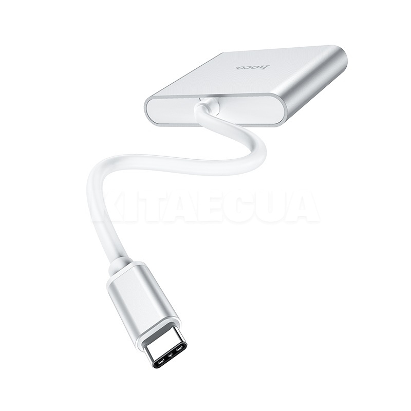 Кабель-переходник Type-C - USB/HDMI/Type-C HB14 0.15м серый HOCO (6931474725790) - 2