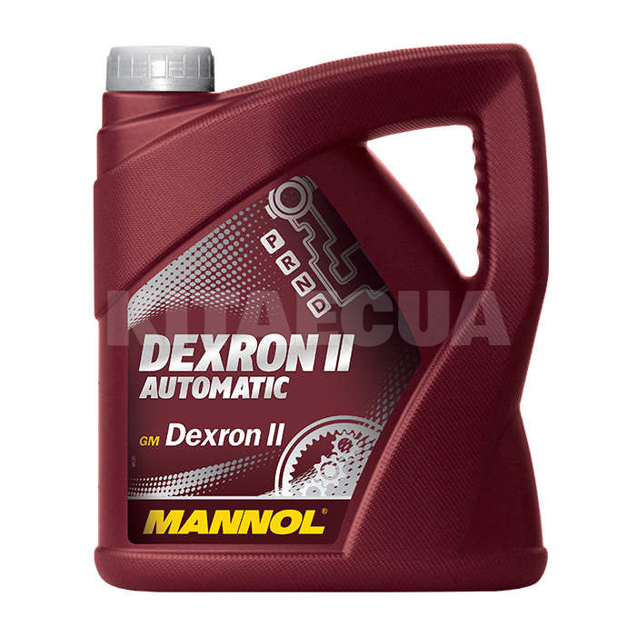 Масло трансмісійне мінеральне 4л (в ГУР) ATF Dexron II Automatic Mannol (MN8205-4) - 2