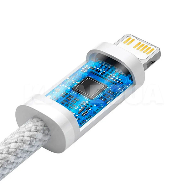 Кабель Type-C - Lightning 20W Dynamic Series 1м белый BASEUS (CALD000002) - 3