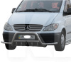 Кенгурятник WT003 Mercedes Vito W639 2004-2014 60мм нержавеющая сталь с усами CAN (dug702244)