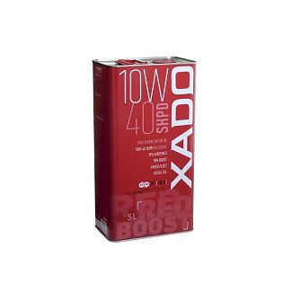 Масло моторне Напівсинтетичне 5л 10W-40 Red BOOST XADO