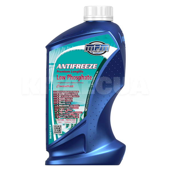 Антифриз-концентрат синий 1л G11 37°С Low Phosphate MPM (MPM 86001ALP)