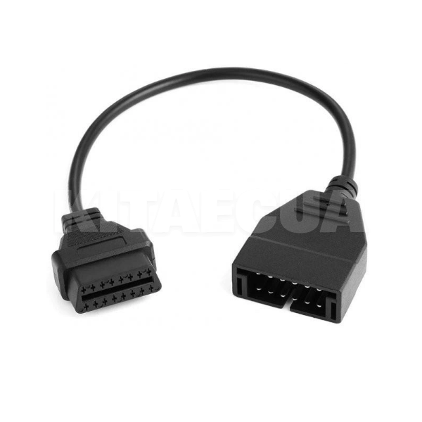 Переходник диагностический для автосканера GM12 (OBD-1 12 pin) - OBD-2 16 pin Lanos/Daewoo/Sens/ВАЗ/ Autocom (ADACGM12)