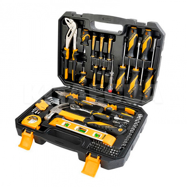 Набір інструментів 1/4" 89 предметів TOLSEN (85352)