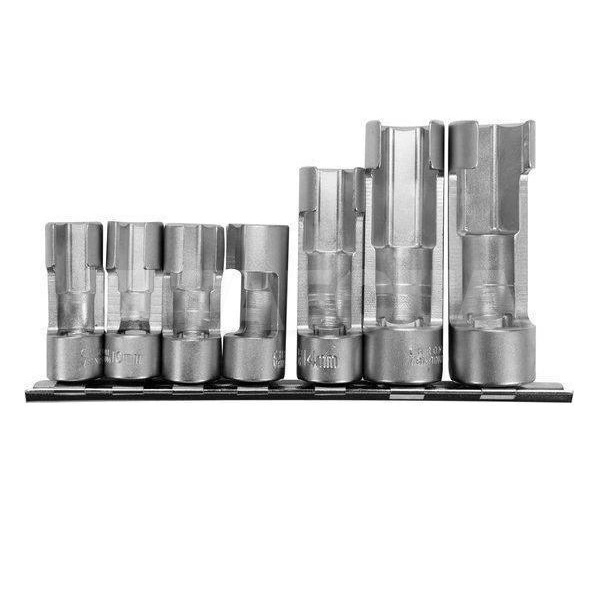 Набор головок торцевых для лямда-зондов 1/2", 3/8" 7 предметов YATO (YT-17508)