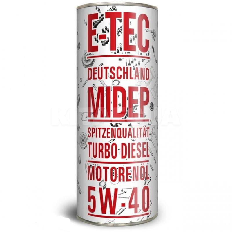 Масло моторное синтетическое 1л 5w-40 evo E-TEC (5337-E-TEC)