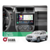 Штатная магнитола PRO 10464 4+64 Gb 10 Jeep Compass 1 MK 2006-2010 SIGMA4car (40097)