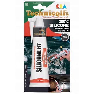 Клей-герметик високотемпературний 300°C 70 мл Technicqll