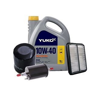 Комплект фільтрів + масло 