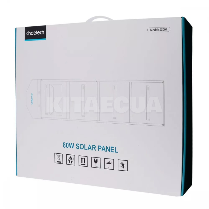 Портативна сонячна панель 80Вт Choetech (377060001) - 5