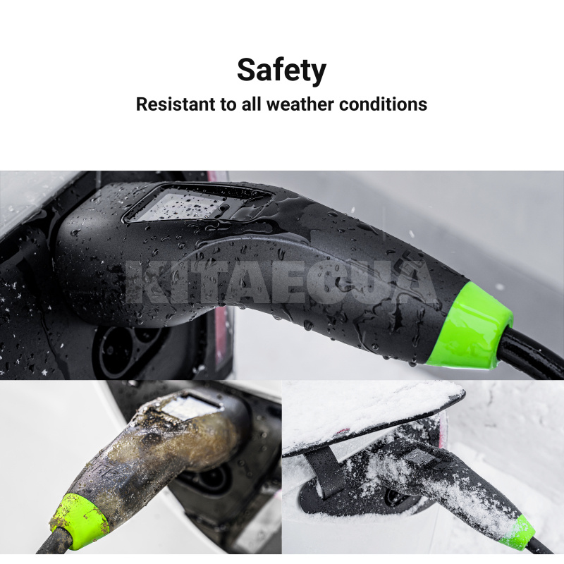 Зарядка для электромобиля Type 2 11 кВт 16А 3-фазы GC Habu EV Green Cell (EVGC01) - 5