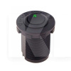 Кнопка врізна в планку 12V 20A GREEN VITOL (10245 12V 20A GREEN)
