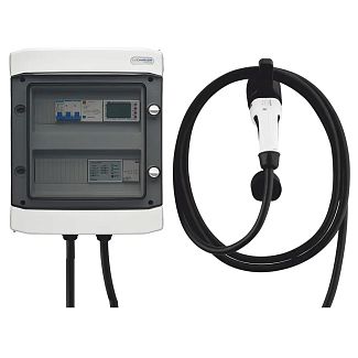 Зарядка для электромобиля 22 кВт 32А 3-фазы Type 2 (европейское авто) 9м Power WIFI UACHARGER