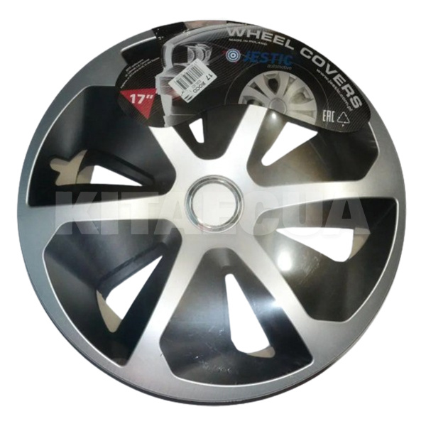 Колпаки R17 ROCO RING MIX серо-черные 4 шт Jestic (105307) - 2