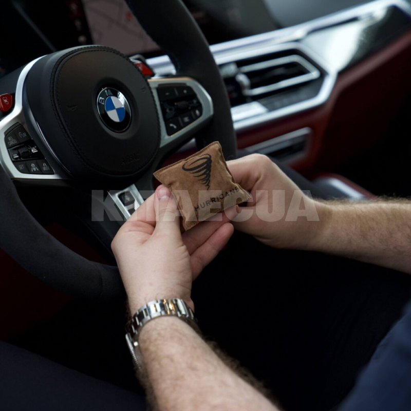 Автомобільний ароматизатор «коричневий» 10 мл на дефлектор HURRICANE (AromHarr5) - 4