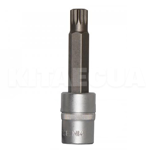 Головка торцева з універсальною насадкою (XZN) M14 1/2 " 100 мм FORCE (FOR 34810014)