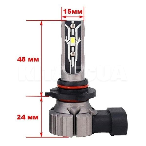 LED лампа для авто type 32 HB3 15W 6000K Cyclone (CR-32-HB3) - 2