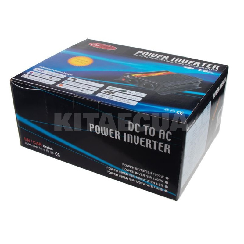 Інвертор 12-230В 2400Вт + USB STUALARM (DO STU351212) - 4