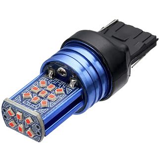 LED лампа для авто T20 W21W 12V 24 светодиода TBS Design