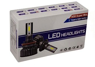 LED лампа для авто HB4 P22d 30W 6000K HeadLight