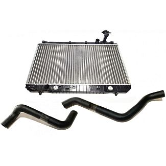 Радиатор охлаждения с патрубками АКПП KIMIKO