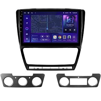 Штатна магнітола MOSS M2 4+32 Gb 10" Skoda Octavia 2 A5 2008-2013 Black AMS