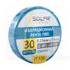 Ізолента 30м х 19мм синя Solar (IT130)