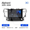 Штатна магнітола X1 2+32Gb 10" Toyota Alphard H30 2015-2020 Teyes (26871)