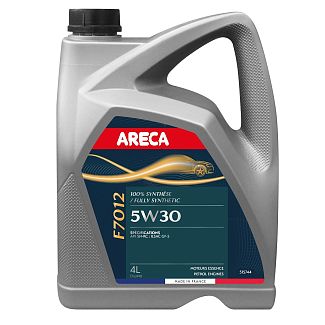 Масло моторное синтетическое 4л 5W-30 F7012 ARECA