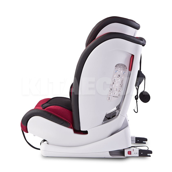 Автокресло детское Volante Fix Limited Isofix Burgundy 9-36 кг Caretero (TERO-257) - 5