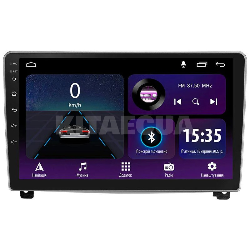 Штатна магнітола E9232 2+32 Gb 9" Peugeot 407 1 2004-2011 SIGMA4car (42089)