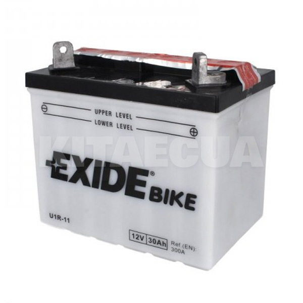 Мото аккумулятор 30Ач 300А "+" справа EXIDE (U1R-11)